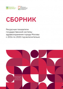 Ресурсные показатели государственной системы здравоохранения города Москвы с 2016 по 2020 год включительно