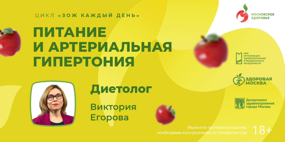 Видеоролик «Питание и артериальная гипертония»
