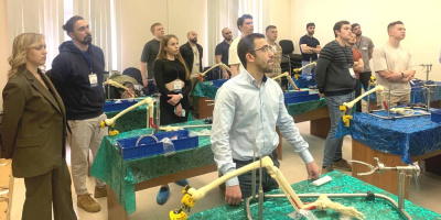 Сотрудники ОМО по травматологии и ортопедии приняли участие в организации учебных курсов 