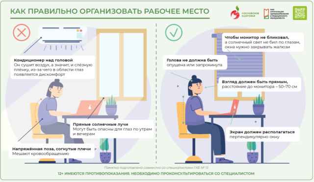 Как правильно организовать рабочее место 