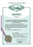 Схема «Возрастные изменения памяти, связанные с активным и малоподвижным образом жизни»