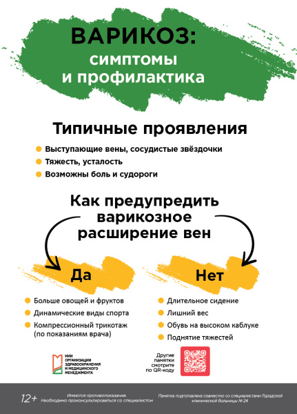 Варикоз: симптомы и профилактика 