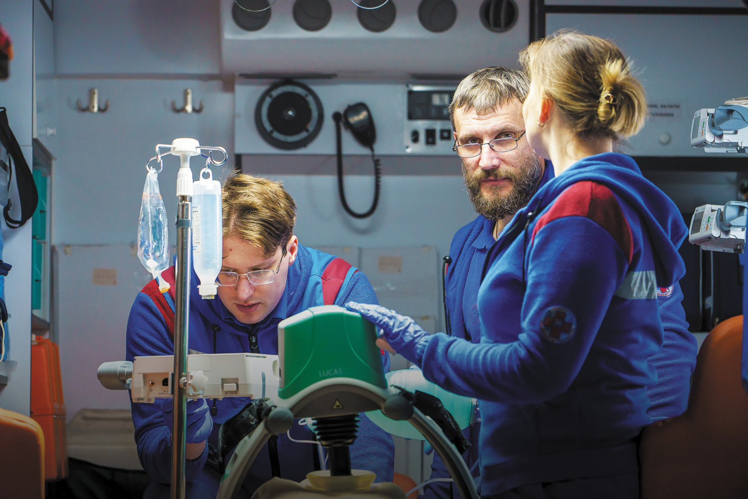 Скорая помощь как звено инфарктной сети