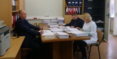 Специалисты ОМО по неврологии провели проверку качества обследования призывников